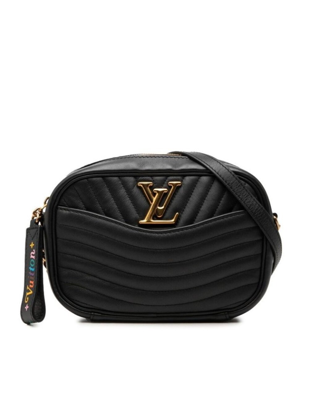 Louis Vuitton New Wave New Camera Bag Crossbody Black Leather